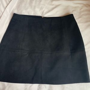 Black Suede Skirt by Kendall & Kylie